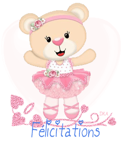 mes félicitations